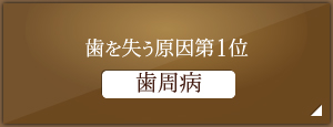 歯を失う原因第1位 歯周病